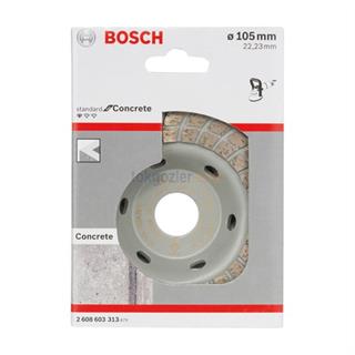 Bosch Standard for Concrete Turbo - Beton İçin Elmas Çanak Disk 105 mm