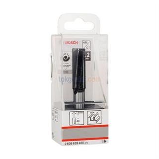 Bosch Standard Wood Ahşap İçin Çift Oluk Düz Freze Ucu 12x16x81mm