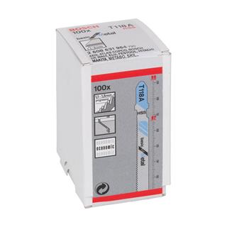 Bosch T 118 A Basic for Metal 100lü Metal İçin Dekupaj Testeresi Bıçağı