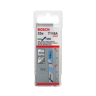Bosch T 118 A Basic for Metal 25li Metal İçin Dekupaj Testeresi Bıçağı