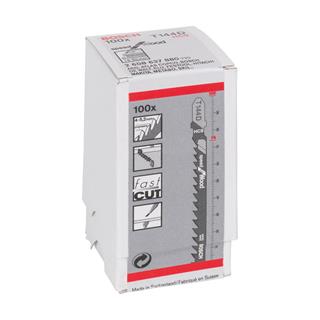 Bosch T 144 D Speed for Wood 100lü Ahşap İçin Dekupaj Testeresi Bıçağı