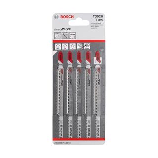 Bosch T 302 H Clean for PVC 5li Dekupaj Testeresi Bıçağı