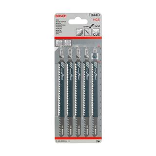 Bosch T 344 D Speed for Wood 5li Ahşap İçin Dekupaj Testeresi Bıçağı