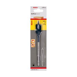 Bosch Yassı Freze Matkap Ucu Self Cut Speed Altıgen 20x152 mm