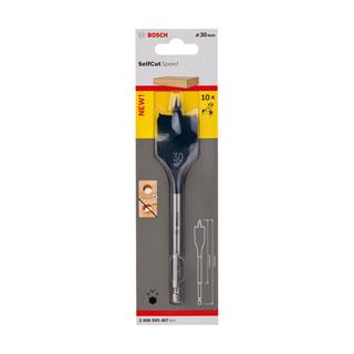 Bosch Yassı Freze Matkap Ucu Self Cut Speed Altıgen 30x152 mm