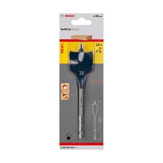 Bosch Yassı Freze Matkap Ucu Self Cut Speed Altıgen 38x152 mm
