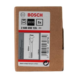 Bosch Yassı Keski SDS-Max 600x25 mm 5li