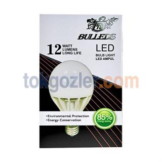 Bulleds 12W Enerji Tasarruflu Led Ampul Beyaz Işık