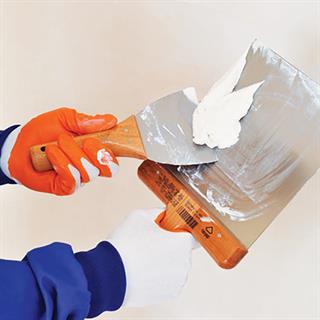 Dekor 10 cm Macun Ispatulası (004) Ahşap Saplı