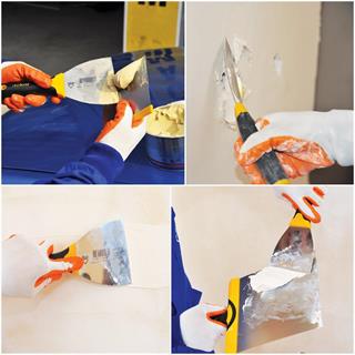 Dekor 14 cm Macun Ispatulası (028) Plastik Saplı