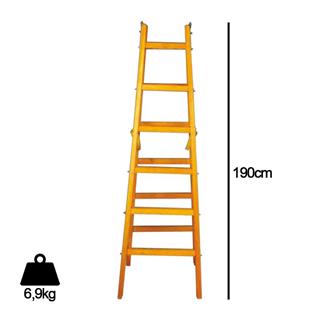 Despa Ahşap Merdiven 6 Basamaklı