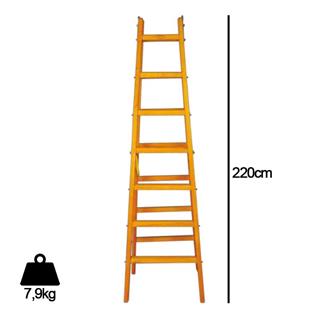 Despa Ahşap Merdiven 7 Basamaklı