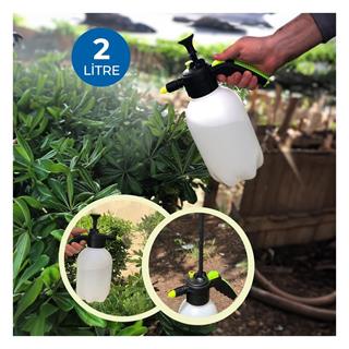 El Tipi Basınçlı İlaç Püskürtücü İlaçlama Pompası 2 Litre