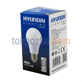 Hyundai 7,5W Enerji Tasarruflu Led Ampul Beyaz Işık