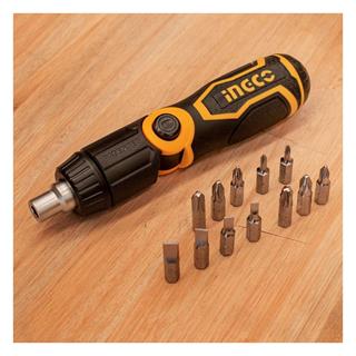 İngco AKISD1208 13ü 1 Arada Cırcır Tornavida Seti