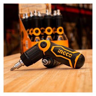 İngco AKISD1208 13ü 1 Arada Cırcır Tornavida Seti