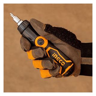 İngco AKISD1208 13ü 1 Arada Cırcır Tornavida Seti