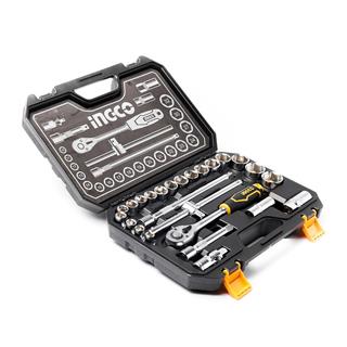 İngco HKTS12251 Endüstriyel 25 Parça 1/2 Lokma Seti