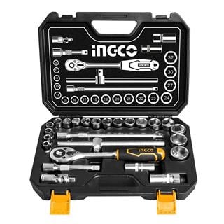 İngco HKTS12251 Endüstriyel 25 Parça 1/2 Lokma Seti