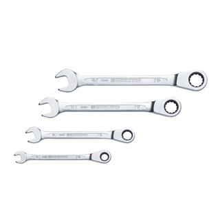 İzeltaş 13000005343 Cırcır Kombine Anahtar Takımı 4 Parça