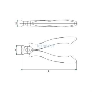 İzeltaş 3551 Elektronikçi Tepe Keski 125 mm