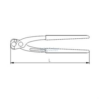 İzeltaş 3830 Betoncu Kertepeni PVC İzoleli 280 mm