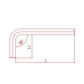 İzeltaş 4900 Allen Anahtar Altı Köşe 22 mm
