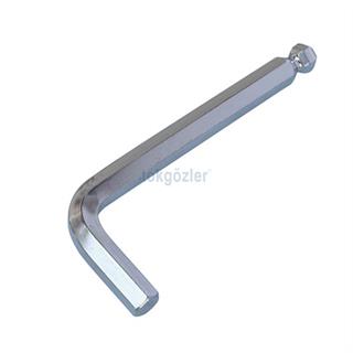 İzeltaş 4905 Yuvarlak Başlı Allen Anahtar 2.5 mm