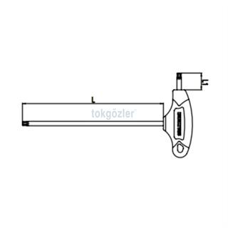 İzeltaş 4909 T Tipi Torx Allen Anahtar T 20