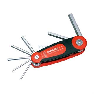 İzeltaş 4912 Kaset Allen Anahtar Takımı - 7 Parça