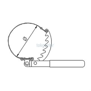İzeltaş 6370 Yağ Filtresi Sökeceği 75-100 mm
