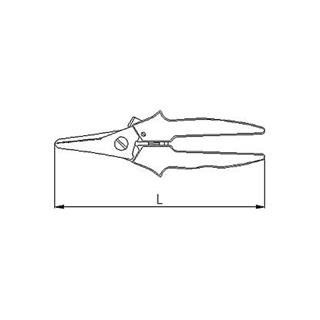 İzeltaş 6740270140 Kombine Çok Amaçlı Makas 140 mm