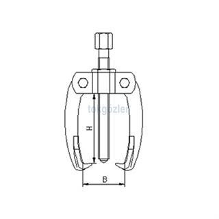 İzeltaş 7030 Master Çektirme (İki Kollu) 16x16