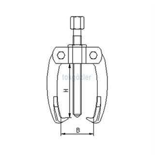İzeltaş 7040 Master Çektirme (Üç Kollu) 23x20