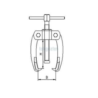 İzeltaş 7050 Batarya Çektirme (İki Kollu) 6x4