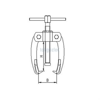 İzeltaş 7060 Batarya Çektirme (Üç Kollu) 6x4