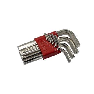 İzeltaş Allen Anahtar Takımı Altı Köşe Sae 10lu Set