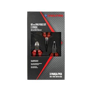 İzeltaş Opak Seri 160 mm Pense Yan Keski Kargaburun Seti 3 Parça