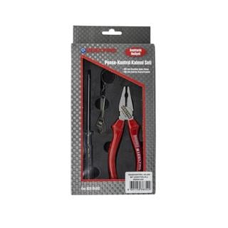 İzeltaş Pense ve Kontrol Kalemi 2Li Set Anahtarlıklı 3020001002