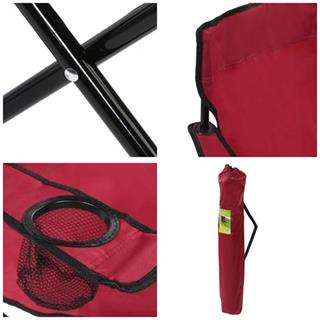 Joystar Katlanır Kamp Plaj ve Balıkçı Sandalyesi Bordo