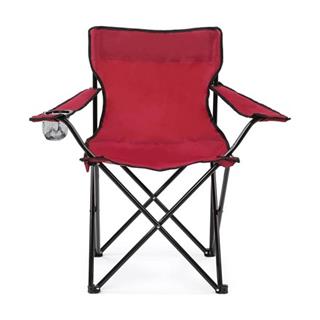 Joystar Katlanır Kamp Plaj ve Balıkçı Sandalyesi Bordo