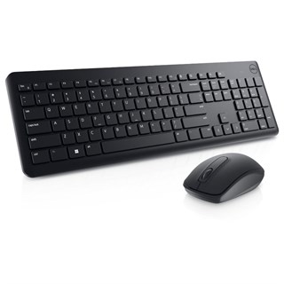 Dell KM3322W USB Alıcılı Kablosuz Türkçe Q Klavye Mouse Seti - Siyah