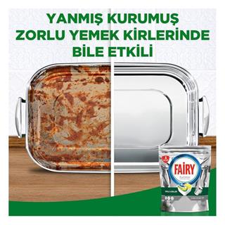 Fairy Platinum Bulaşık Makinesi Deterjanı Kapsülü / Tableti 50 Yıkama Limon Kokulu