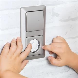 Priz Emniyet Kapağı, Bebek Çocuk Elektrik Güvenlik Koruyucu 4lü Paket