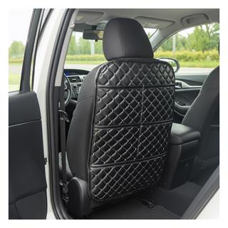 Kuştulli Koltuk Arkası Deri Kapitone Organizer Çanta