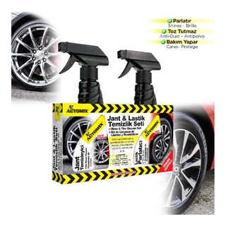 Automix 45001 Jant ve Lastik Temizlik Seti
