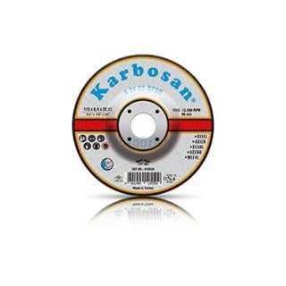 Karbosan 125x6.4x22.23 NK Metal Taşlama Diski 910560 (A 24 RS BF80)