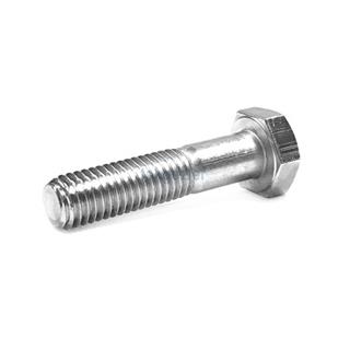 M10x120 DIN 931 8.8 Kalite AKB (Altı Köşe Başlı) Çelik Cıvata Beyaz