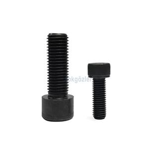 M10x60 DIN 912 İmbus 12.9 Kalite Çelik Cıvata Siyah