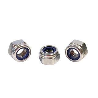 M14 DIN 985 A2 Paslanmaz Inox Fiberli Somun